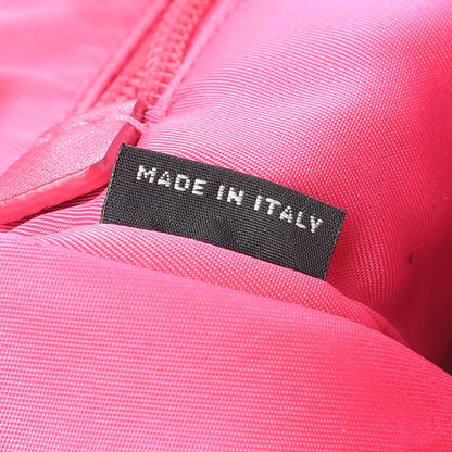 Prada Tessuto Nylon Vela Cosmetic Pouch Fuxia 7 of 15