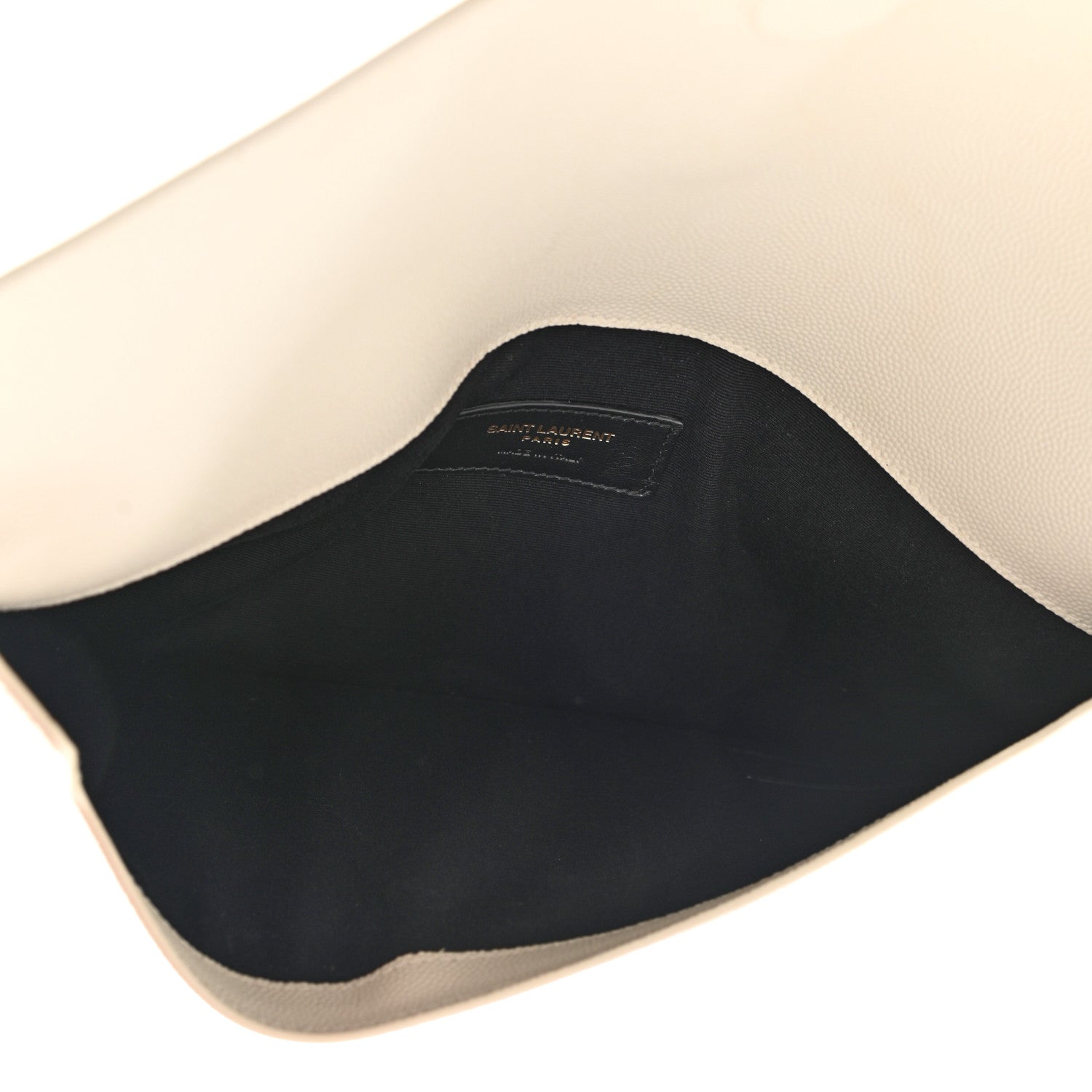 Saint Laurent Grain De Poudre Uptown Pouch Crema Soft 5 of 8
