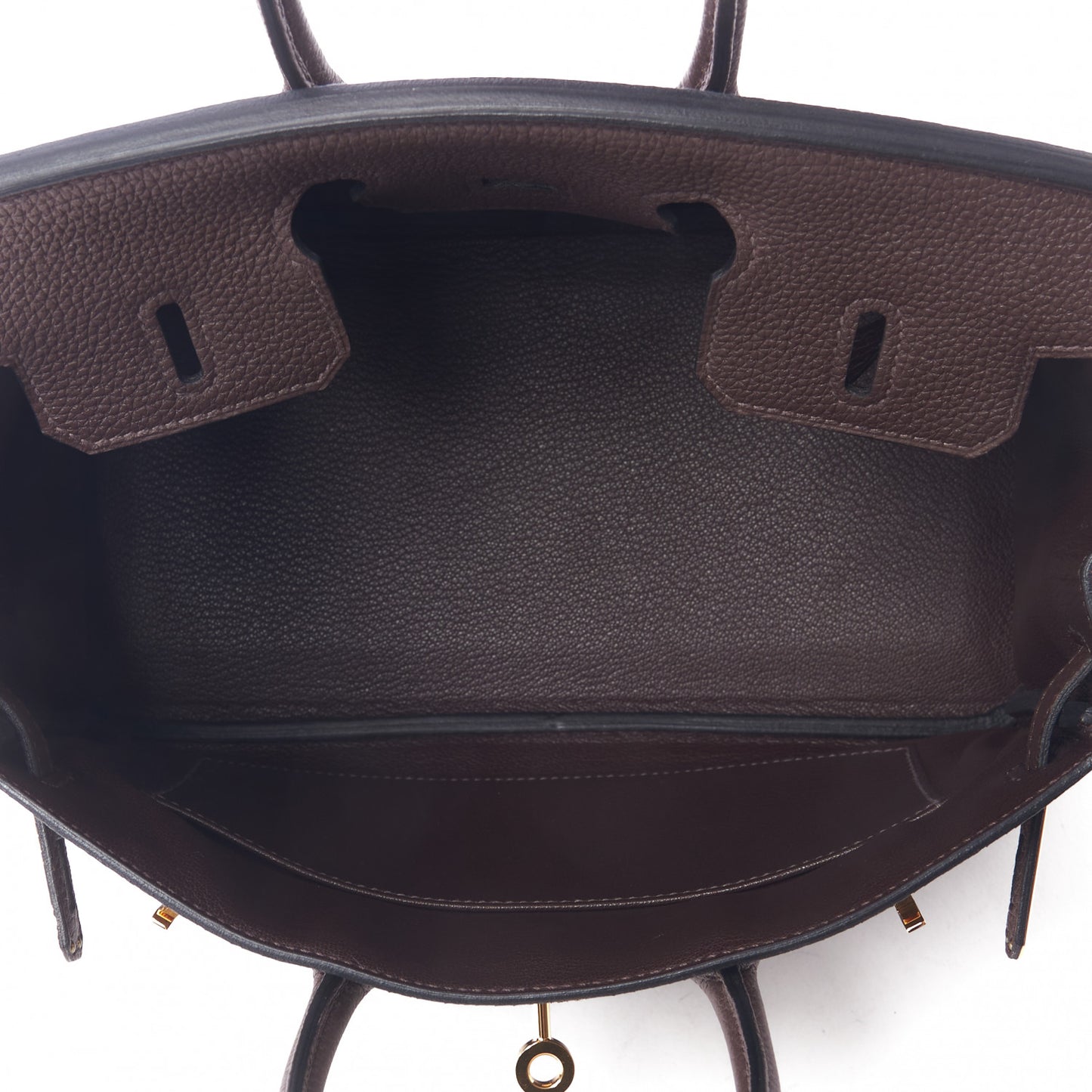 Togo Birkin 25 Chocolate