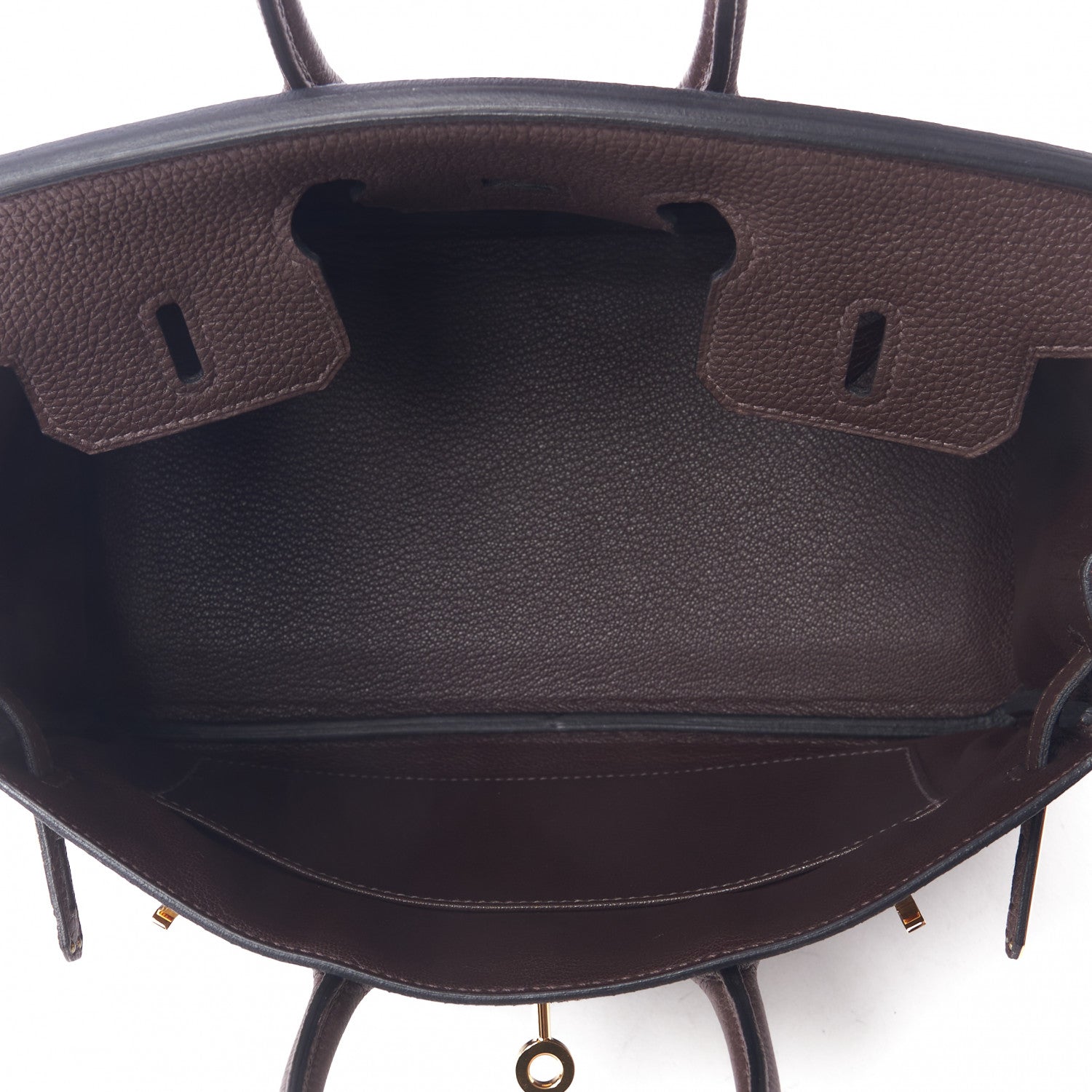 Hermes Togo Birkin 25 Chocolate 14 of 33