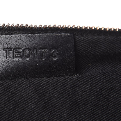 Givenchy Textured Coated Canvas Rottweiler Print Large Cosmetic Pouch Black 6 of 7