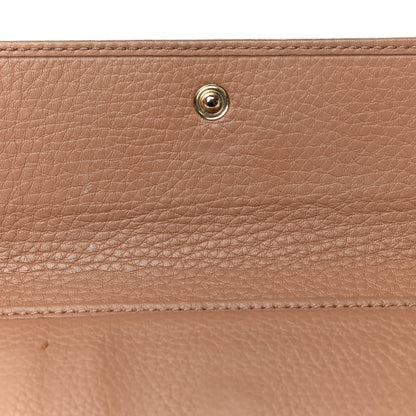 Gucci Deerskin Continental Flap Wallet Brown 16 of 26