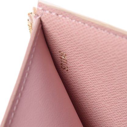 Louis Vuitton Damier Azur Victorine Wallet Rose Ballerine 7 of 7