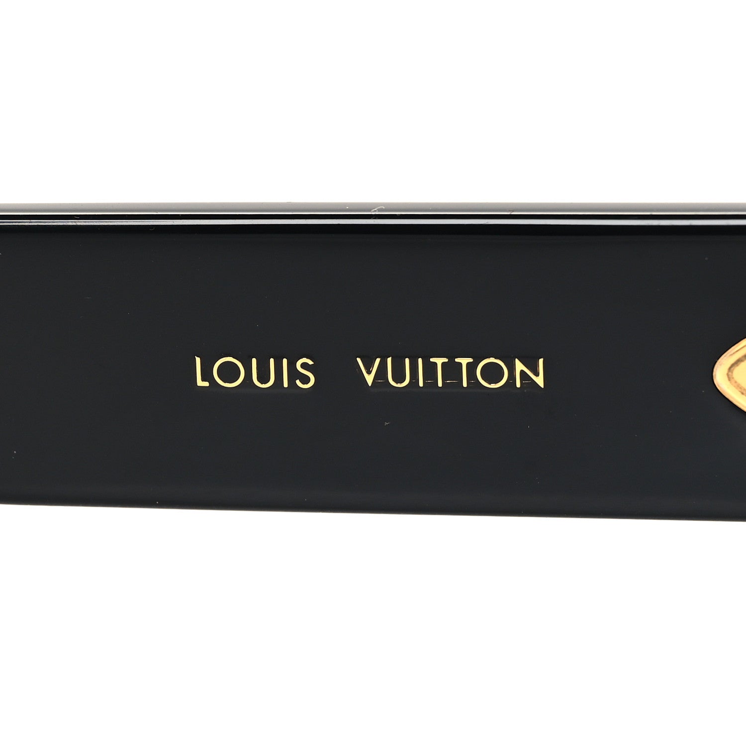 Louis Vuitton Acetate LV Circle Cat Eye Sunglasses Z2109W Black 5 of 7