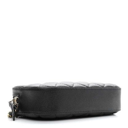 Chanel Caviar Quilted Vanity With Chain Black 4 of 10