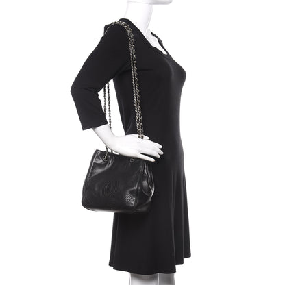 Chanel Lambskin CC Shoulder Bag Black 2 of 11