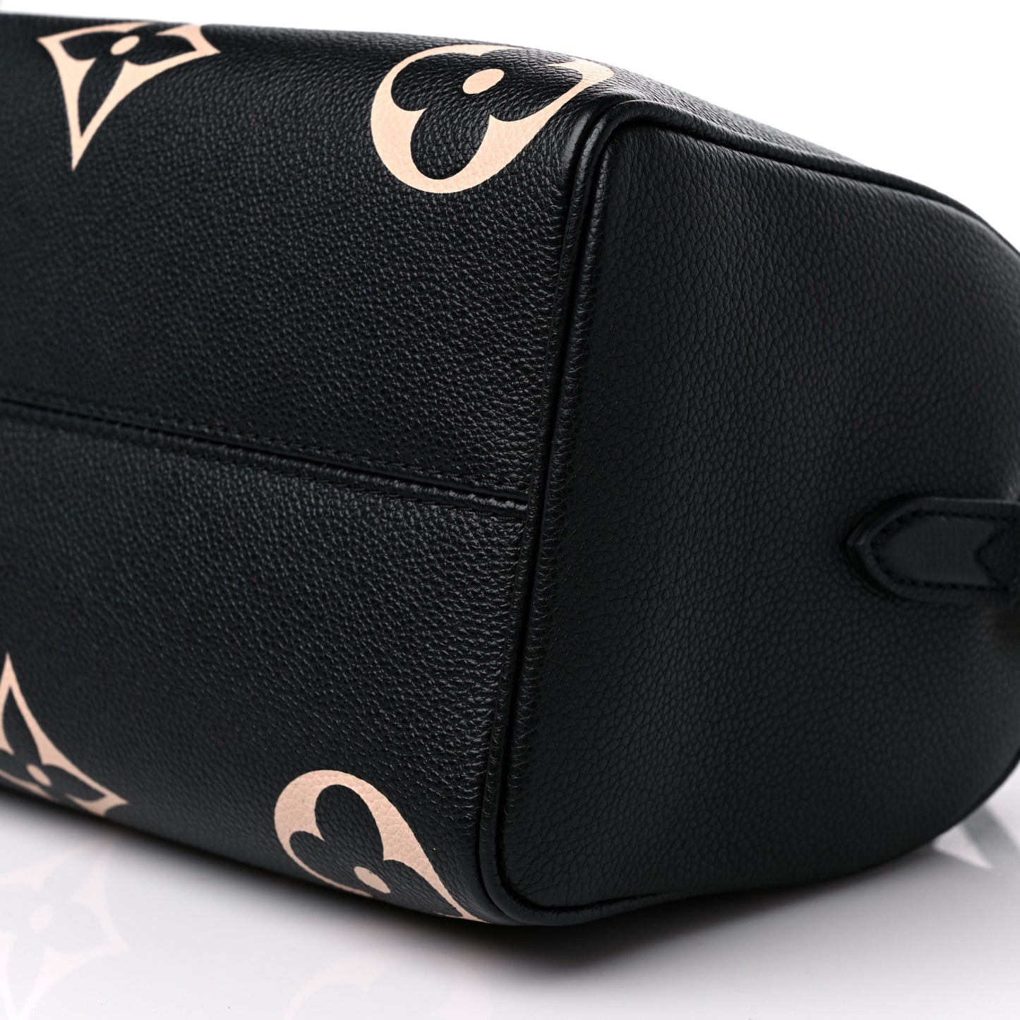 Empreinte Monogram Giant Speedy Bandouliere 25 Black Beige