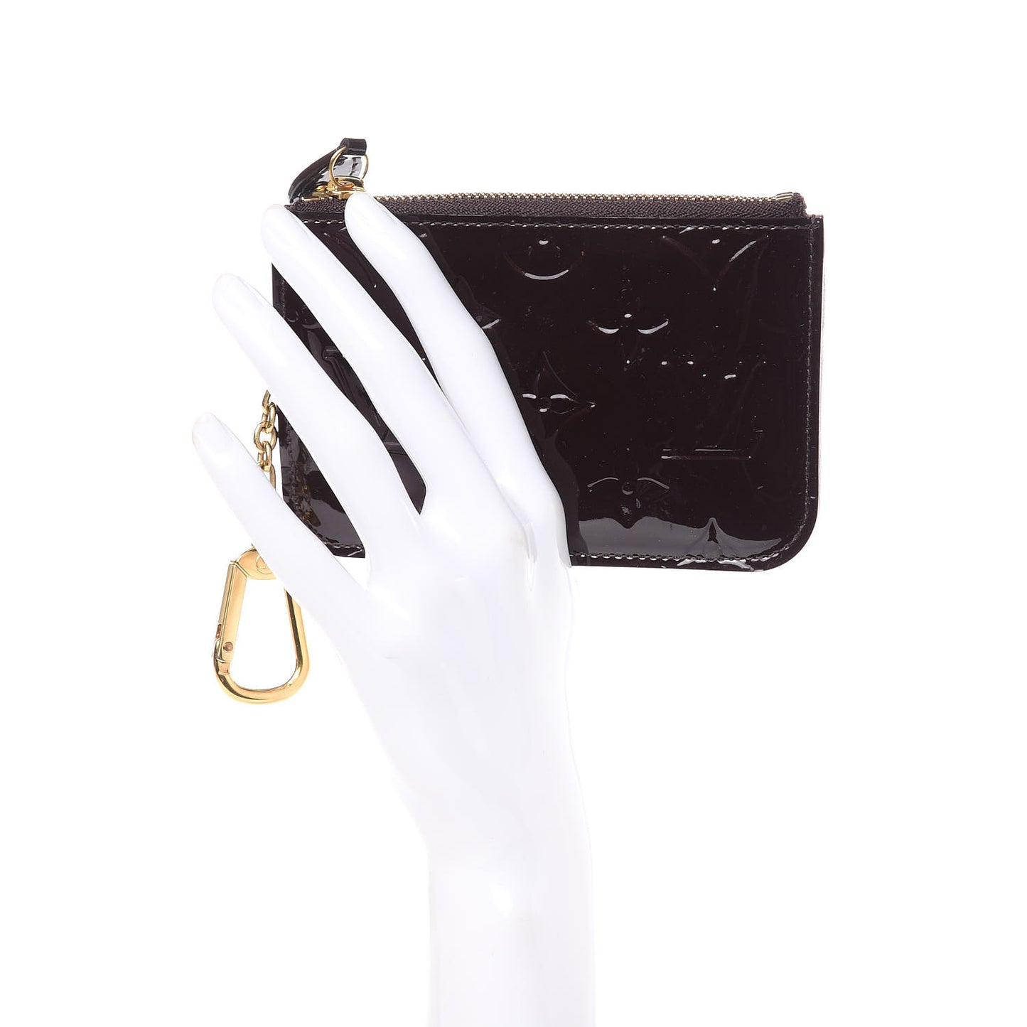 Vernis Key Pouch Amarante