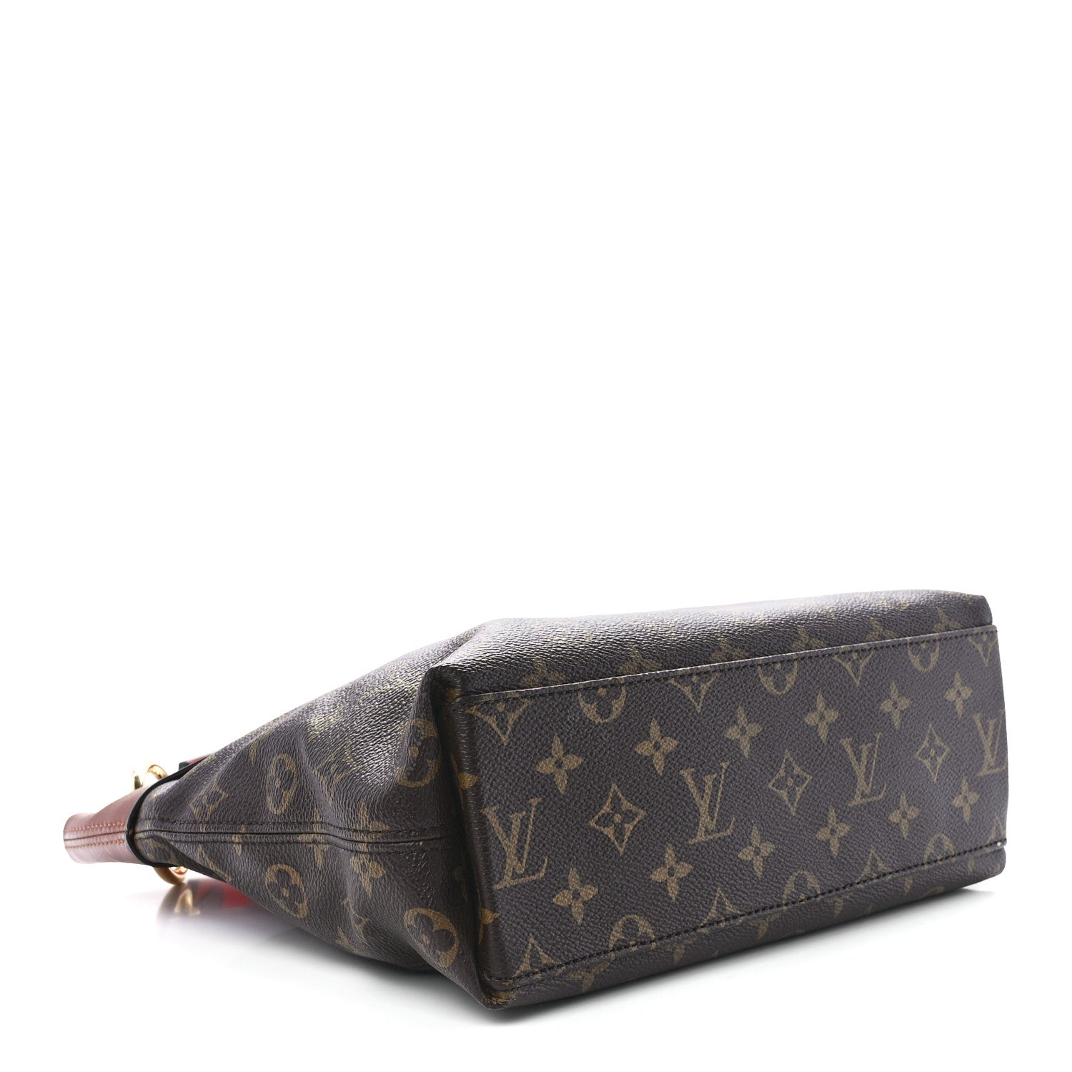 Louis Vuitton Monogram Tuileries Besace Caramel Rouge 4 of 14