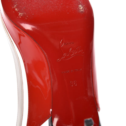 Christian Louboutin Patent PVC Paulina 100 Pumps 36 Carazon 9 of 10