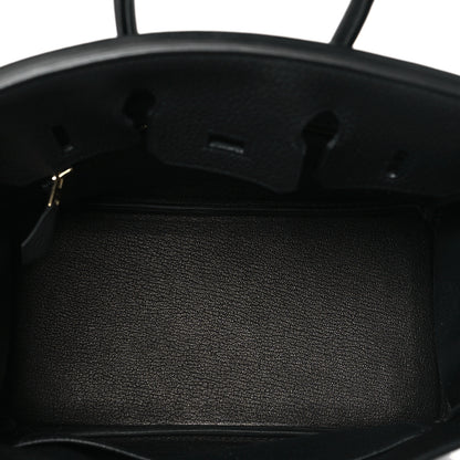 Hermes Togo Birkin 25 Black 5 of 11