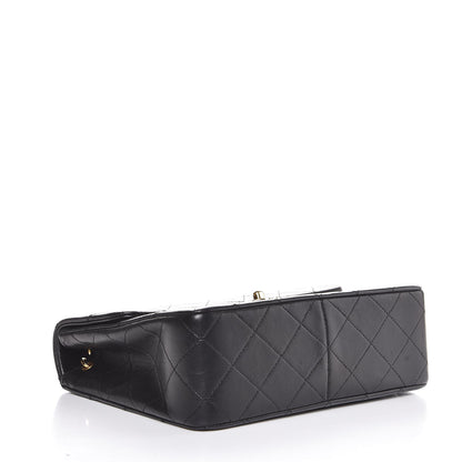 Chanel Lambskin Quilted Mini Square Flap Bag Black 4 of 9
