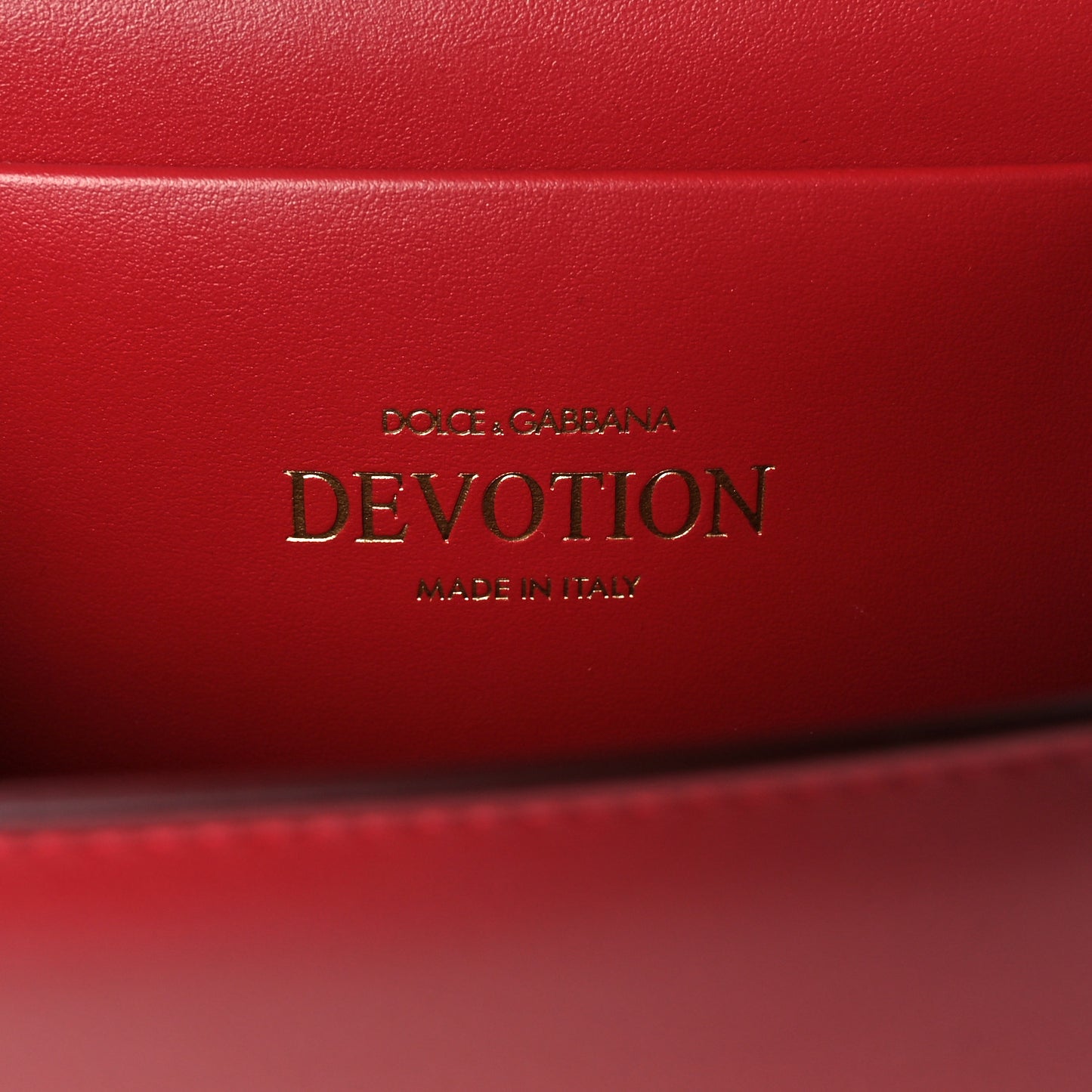 Smooth Calfskin Small Devotion Envelope Top Handle Bag Red