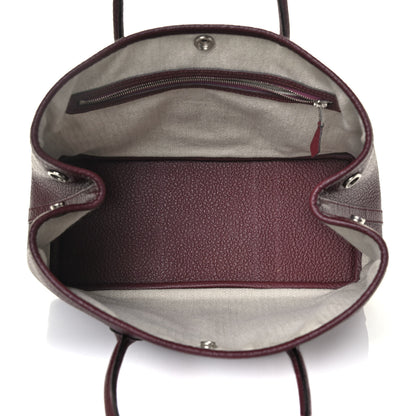 Hermes Negonda Garden Party Tote 30 TPM Bordeaux 4 of 4