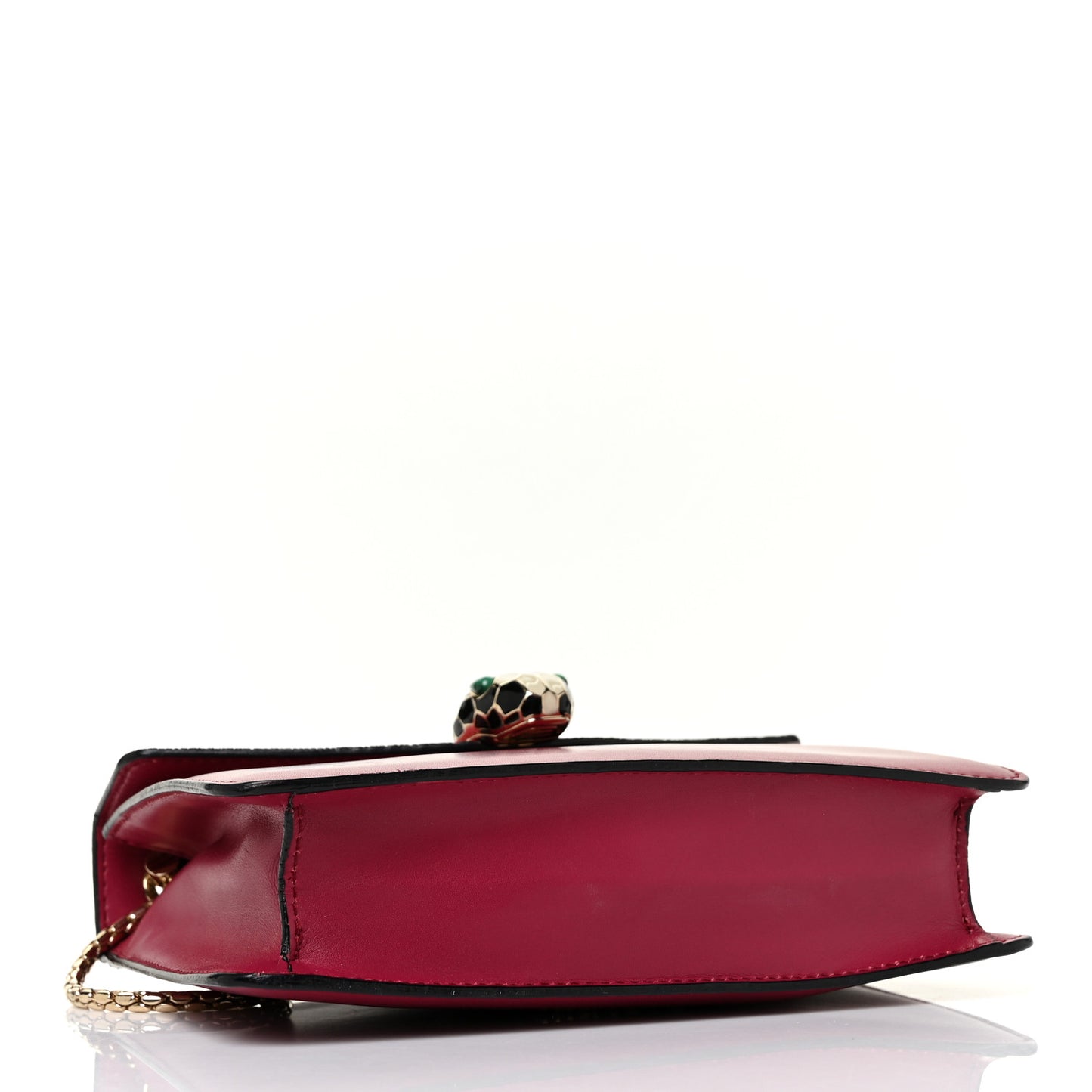 Calfskin Galuchat Serpenti Forever Crossbody Bag Red