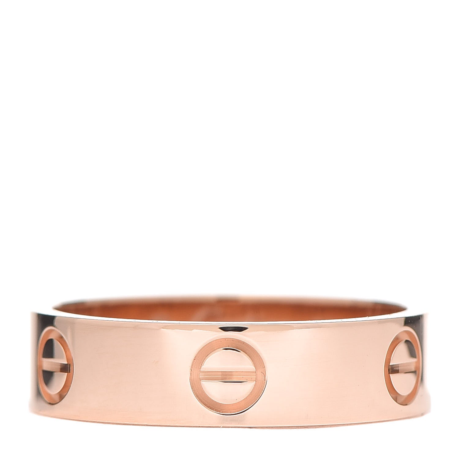 Cartier 18K Pink Gold 5.5mm LOVE Ring 60 9 1 of 4