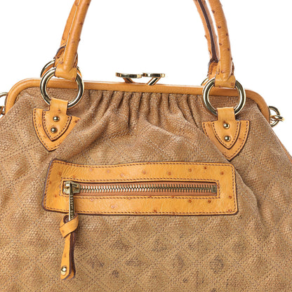 Marc Jacobs Coated Jute Ostrich Quilted Stam Yellow 7 of 11