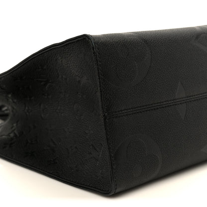 Louis Vuitton Empreinte Monogram Giant Onthego MM Black 7 of 8