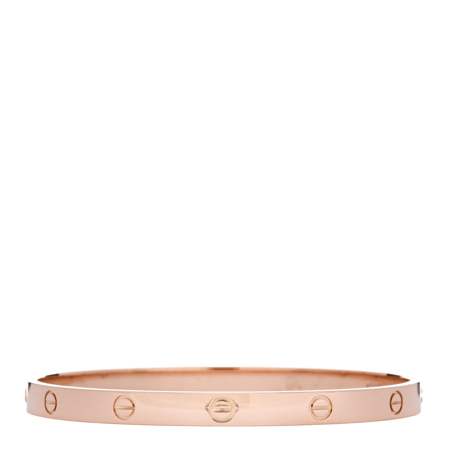 18K Pink Gold LOVE Bracelet 21