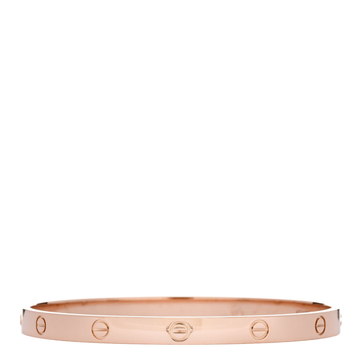 Cartier 18K Pink Gold LOVE Bracelet 21 2 of 4