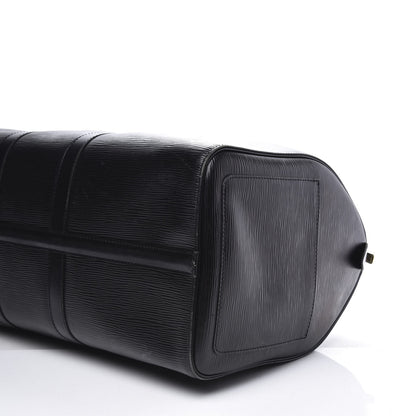 Louis Vuitton Epi Keepall 50 Black 6 of 10
