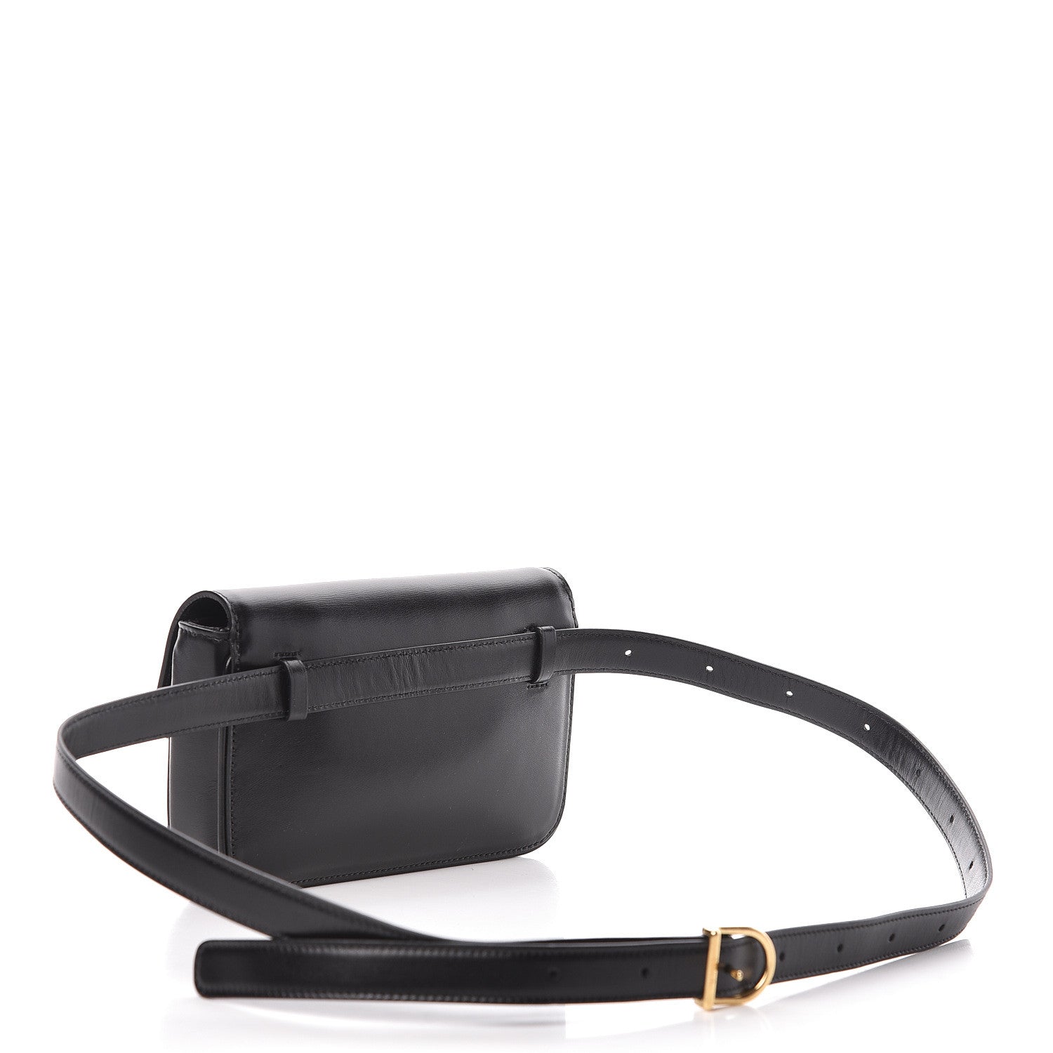 Celine Smooth Calfskin Tassel Belt Bag Black 3 of 10