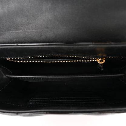 Saint Laurent Patent Y Quilted Monogram Toy Loulou Crossbody Bag Black 5 of 10