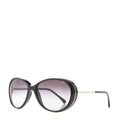 Chanel Acetate Butterfly CC Sunglasses 6037 Black 1 of 7