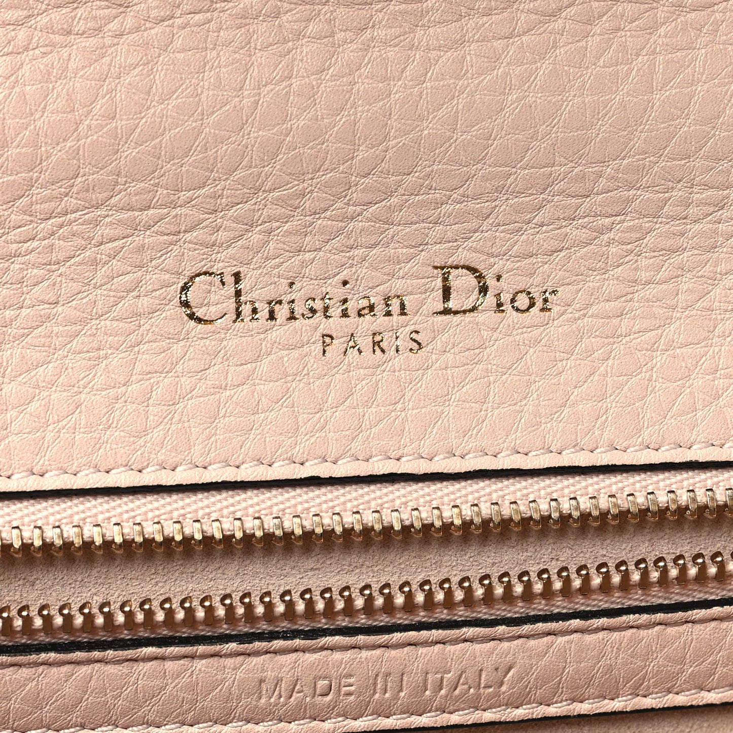 Grained Calfskin Small Diorama Flap Bag Pink