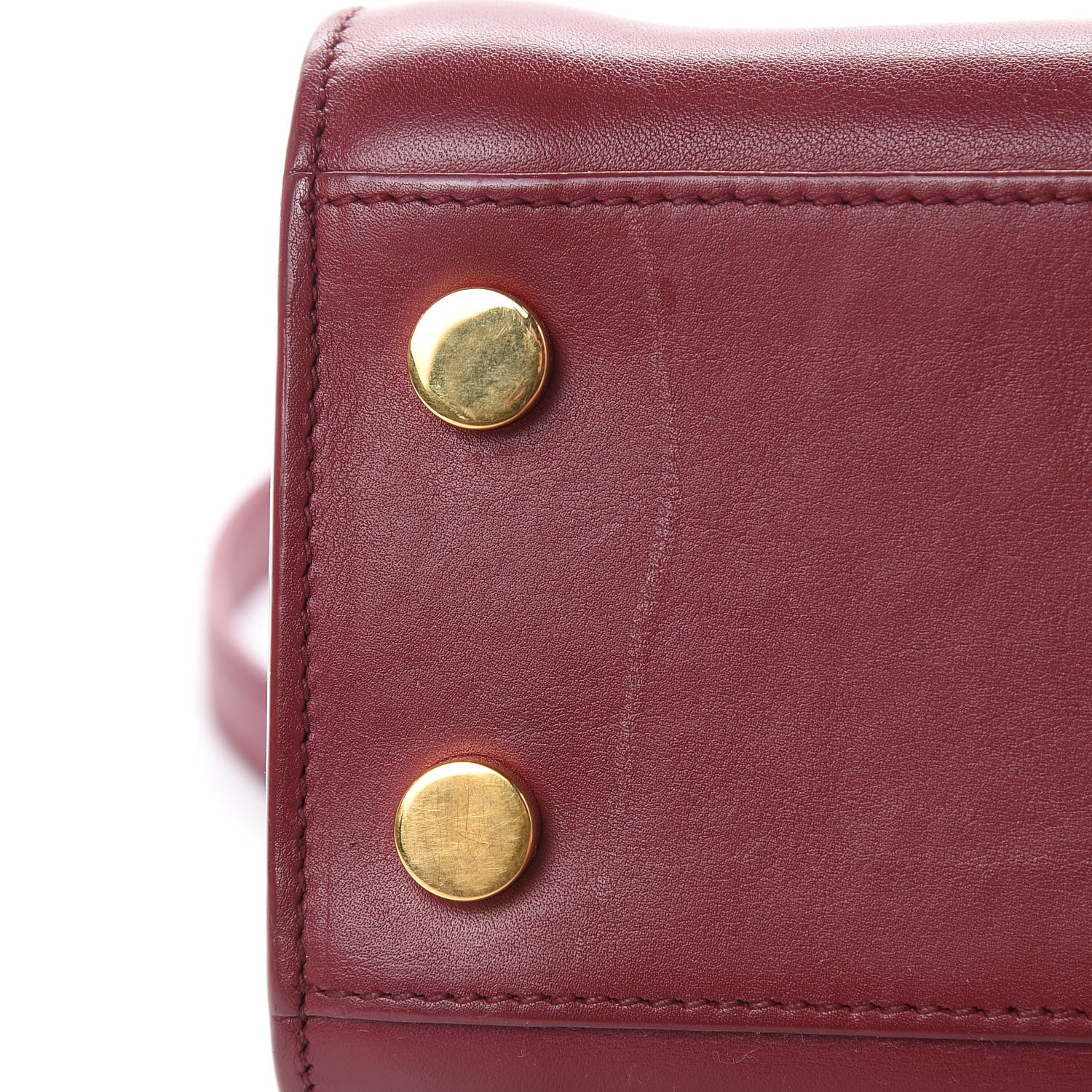 Saint Laurent Calfskin Nano Sac De Jour Dark Pallisandre 10 of 14