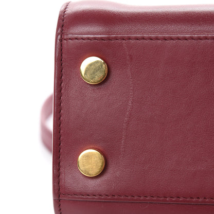 Saint Laurent Calfskin Nano Sac De Jour Dark Pallisandre 10 of 14