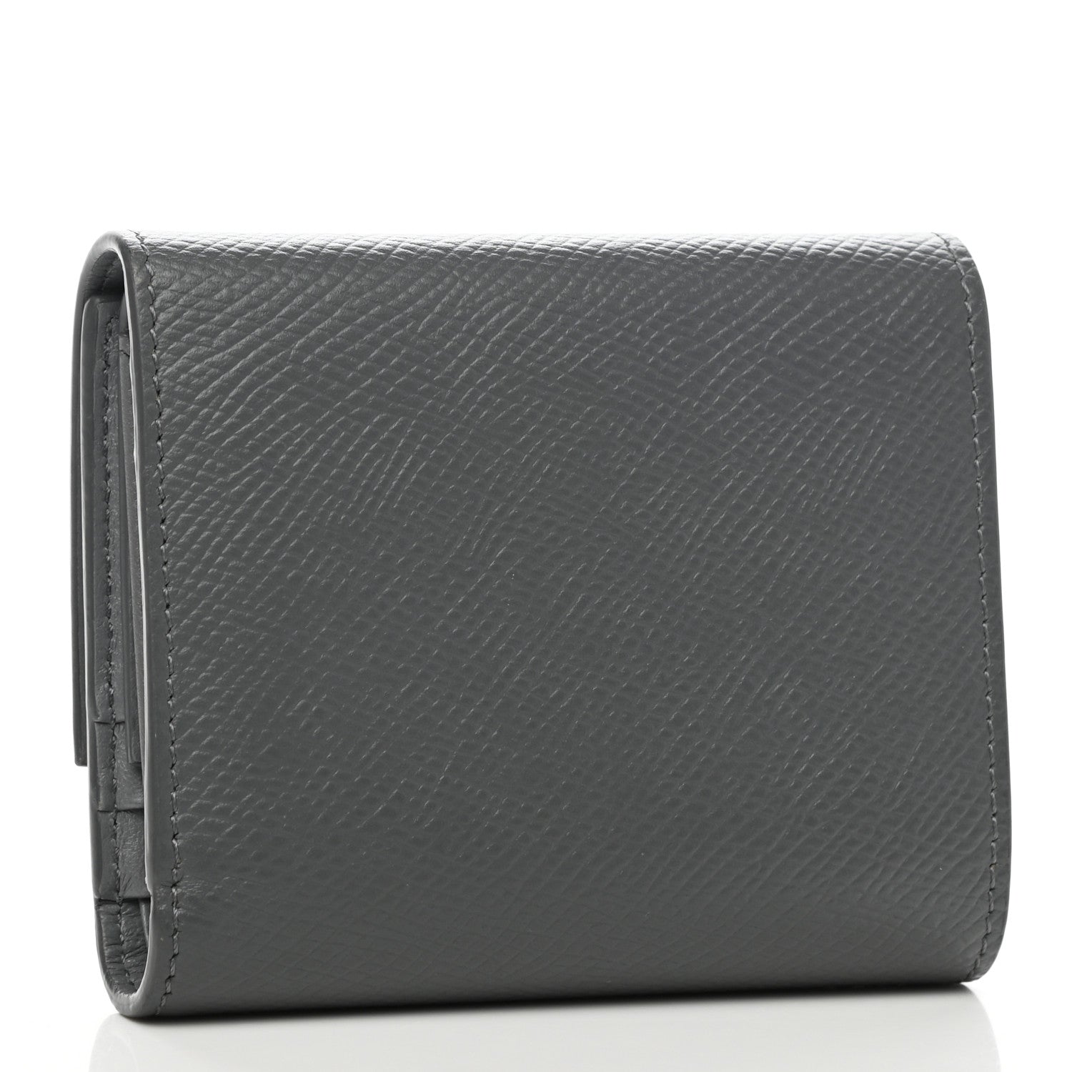 Celine Grained Calfskin Small Multifunction Folded Wallet Kohl 3 of 7