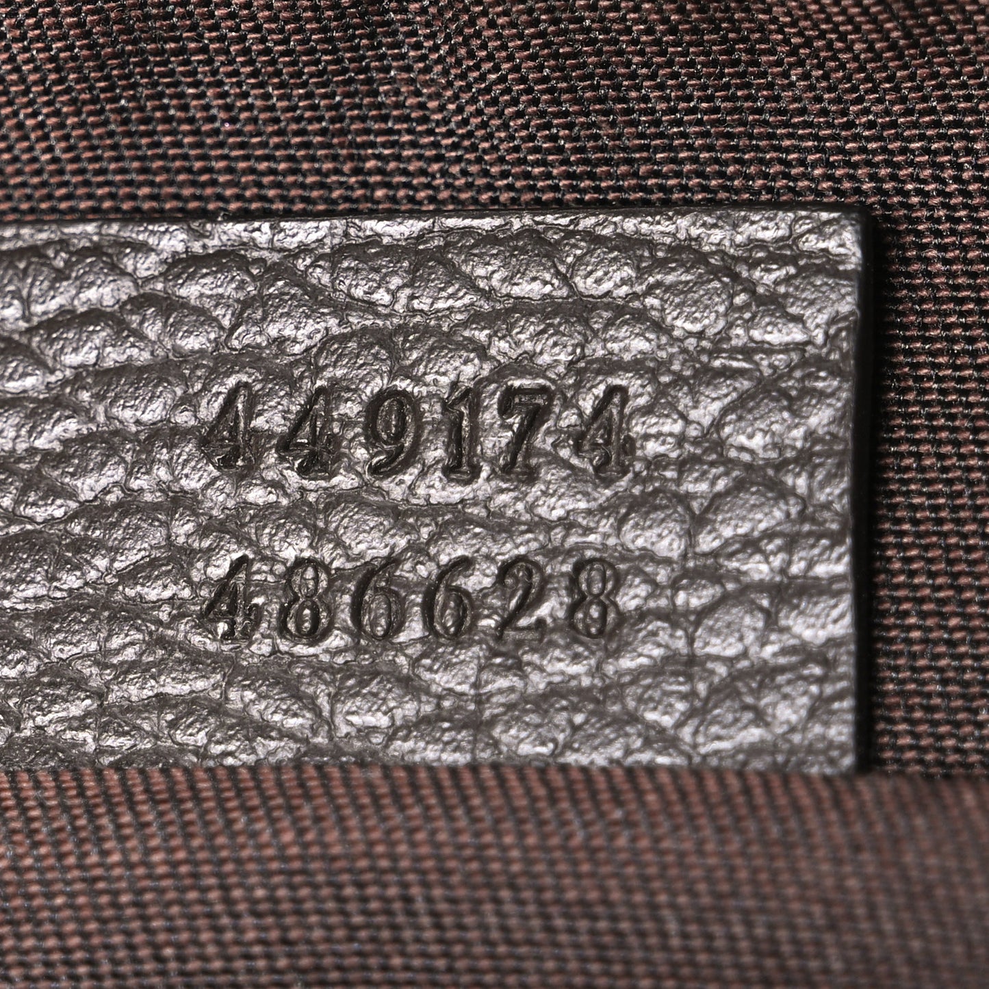Monogram Belt Bag Dark Brown