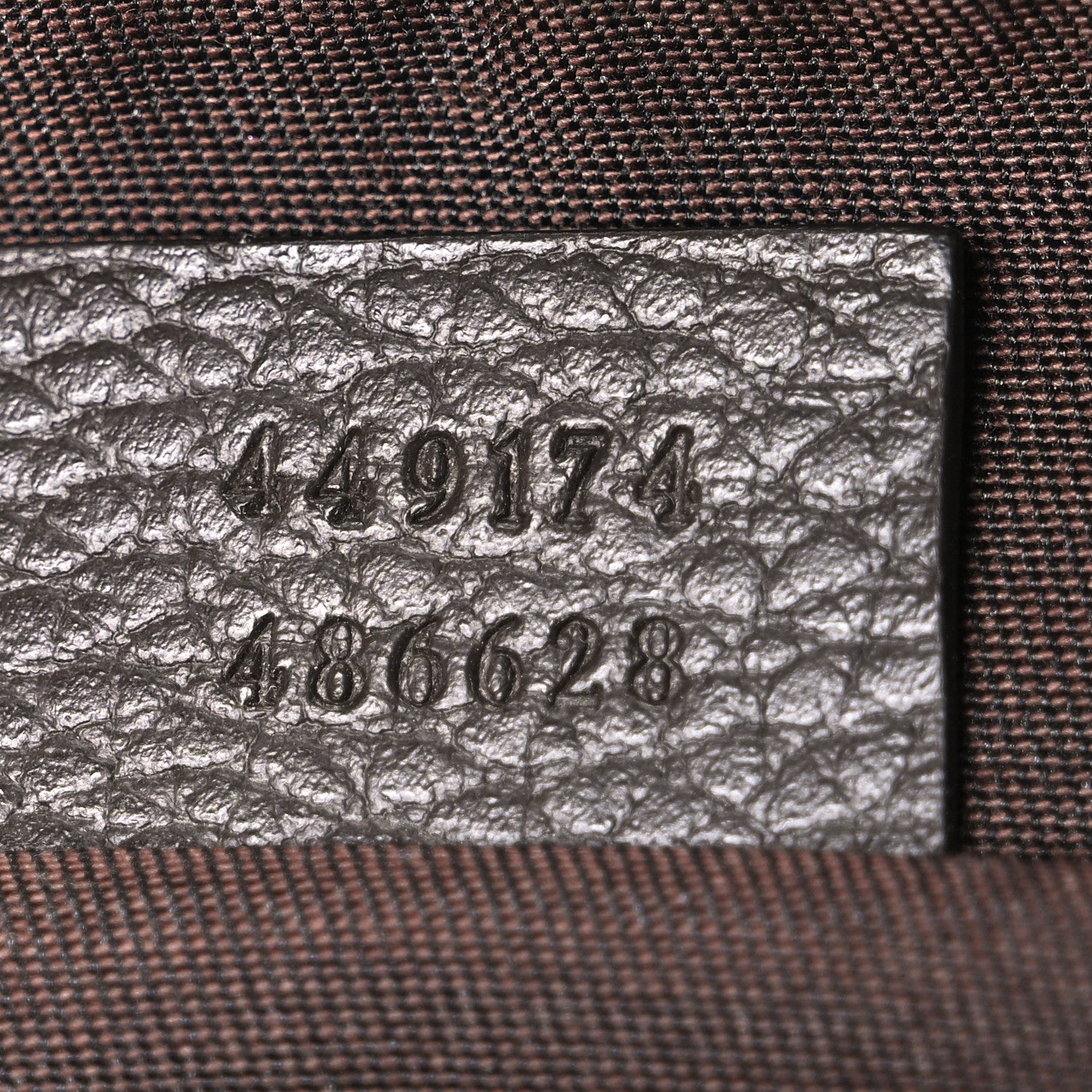Gucci Monogram Belt Bag Dark Brown 6 of 9