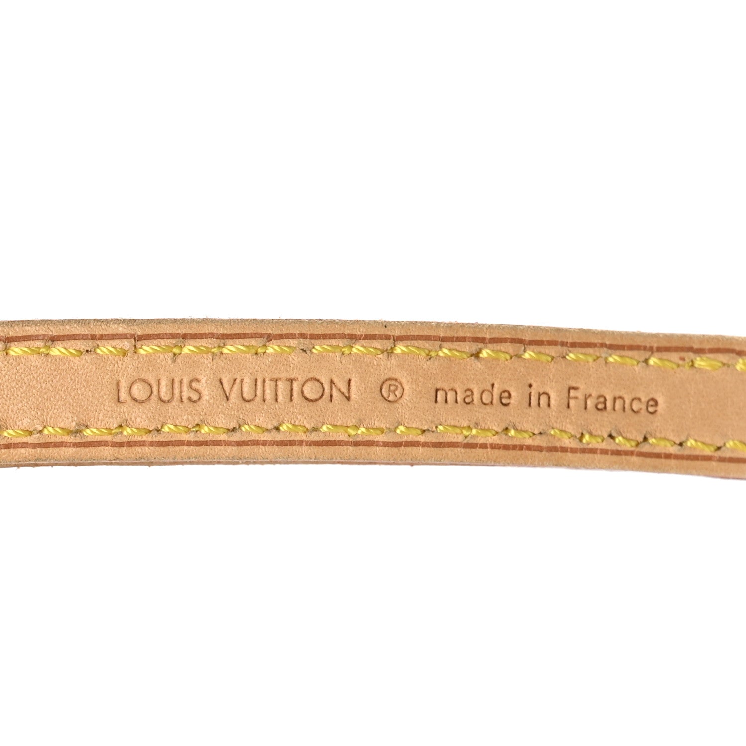 Louis Vuitton Vachetta 12mm Adjustable Shoulder Strap 4 of 5
