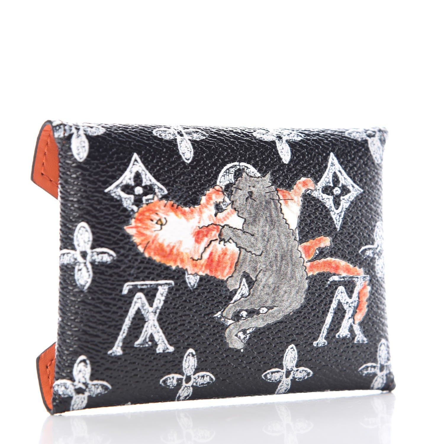 Louis Vuitton Catogram Small Kirigami Pochette Insert Black White 3 of 7