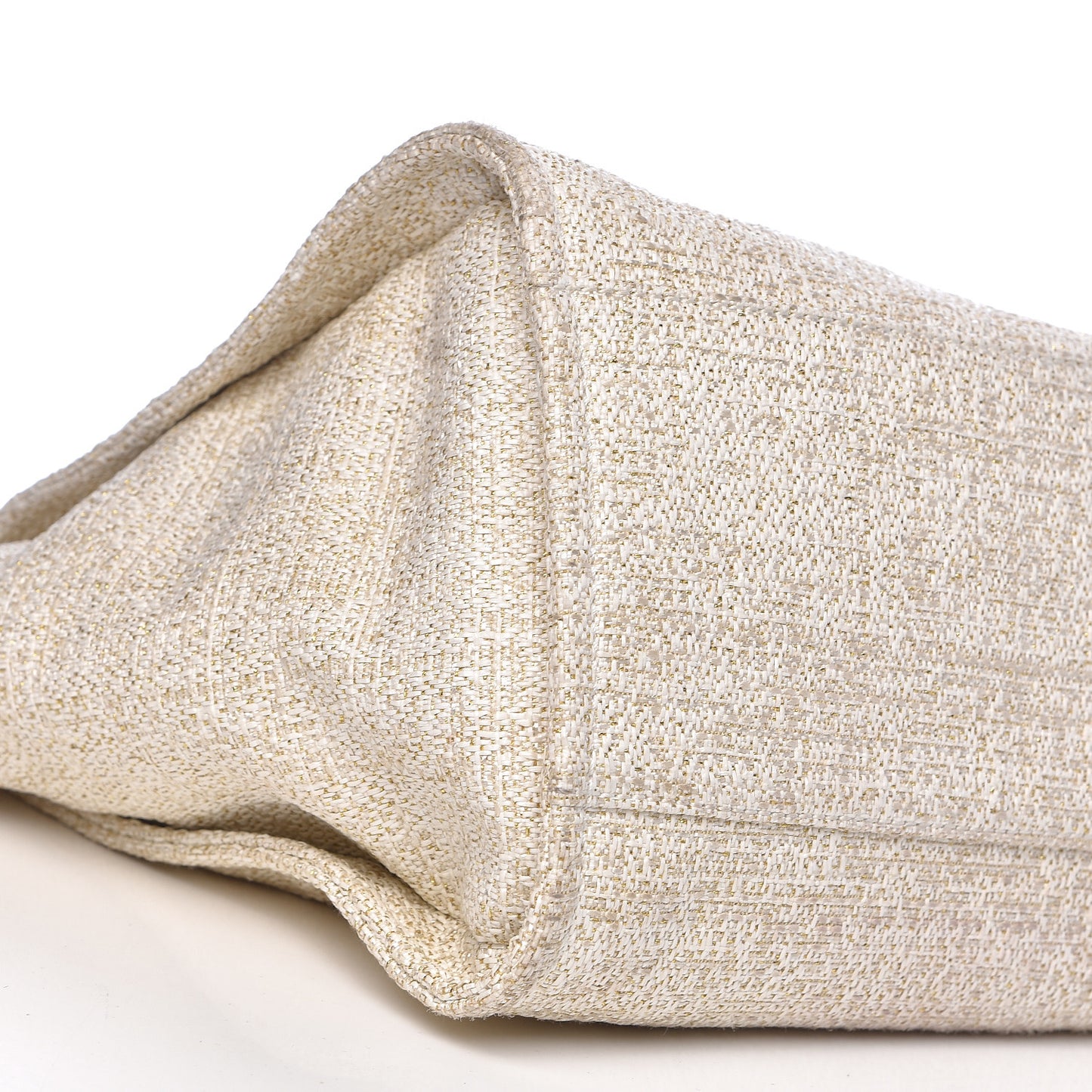 Canvas Large Deauville Tote Light Beige
