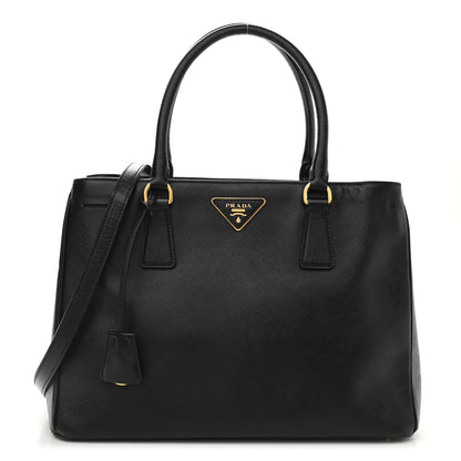 Prada Saffiano Lux Medium Tote Black 1 of 12