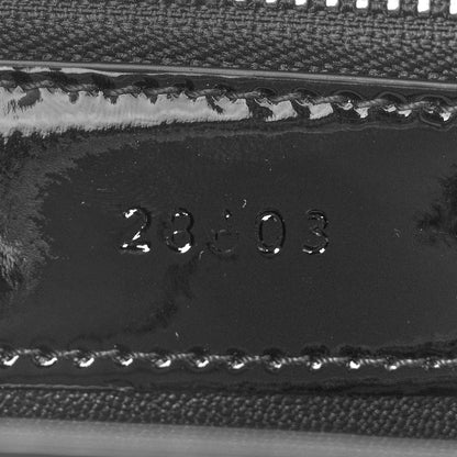 Celine Patent Calfskin Small 16 Top Handle Bag Black 8 of 11