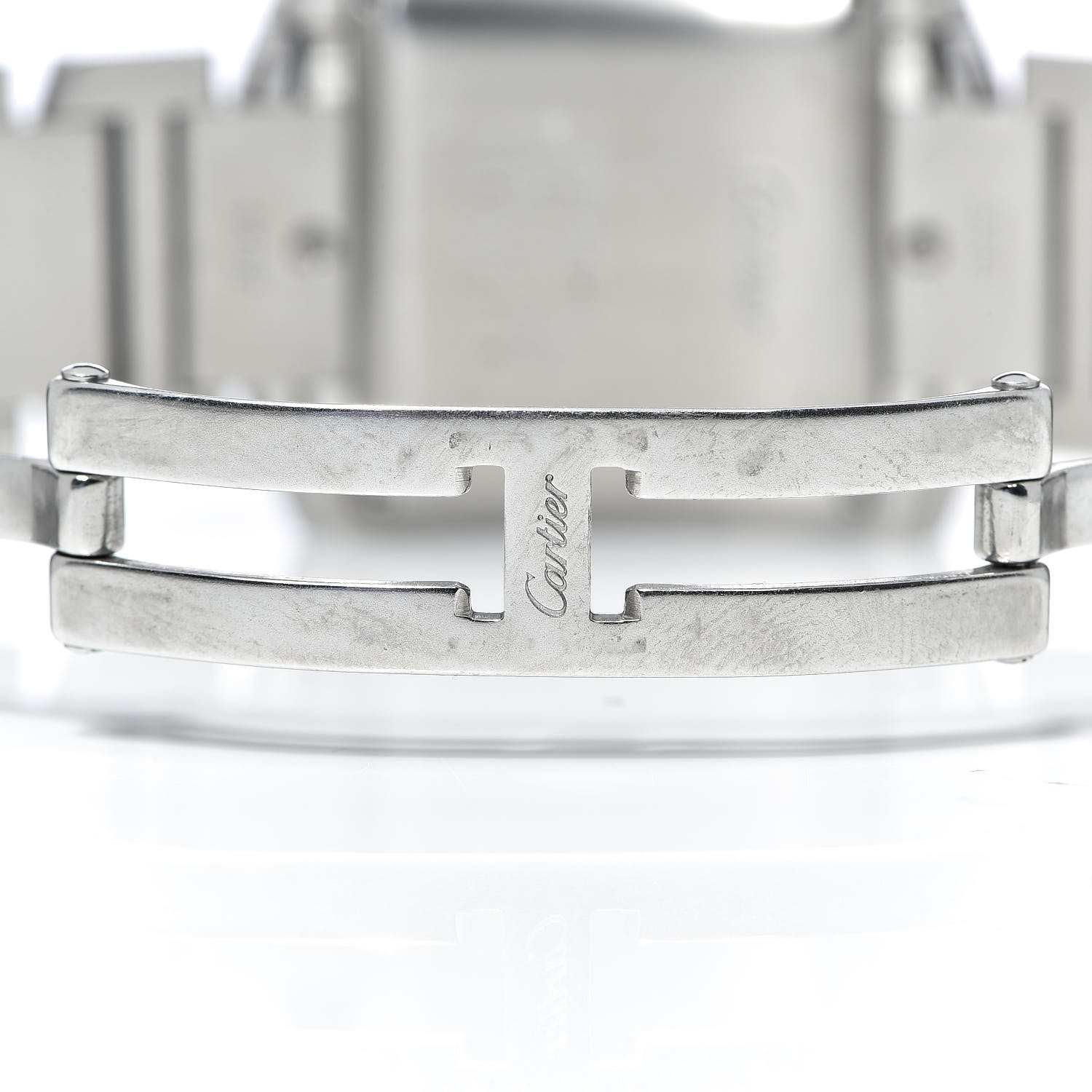 Cartier Stainless Steel 28mm Tank Francaise Automatic Watch 7 of 9
