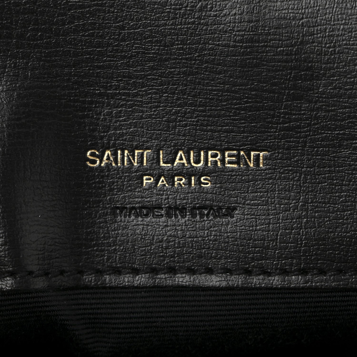 Saint Laurent Smooth Calfskin Monogram Phone Holder Crossbody Black 6 of 11