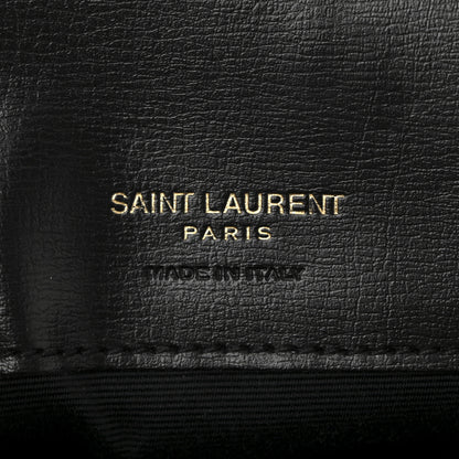 Saint Laurent Smooth Calfskin Monogram Phone Holder Crossbody Black 6 of 11