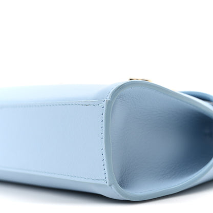 Salvatore Ferragamo Calfskin Mini Hug Crossbody Bag Sky Blue 9 of 9