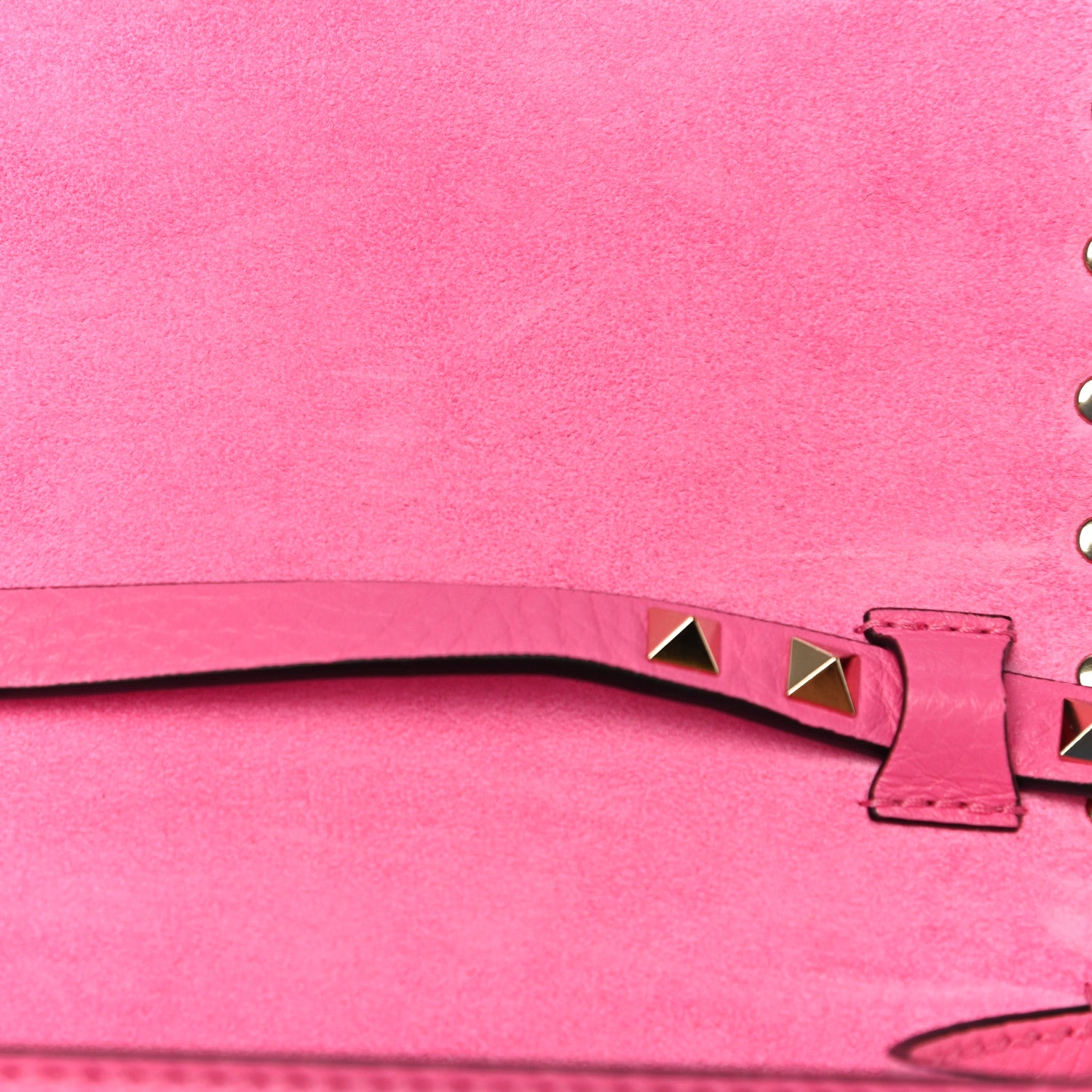 Valentino Garavani Pebbled Calfskin Medium Rockstud Flip Lock Crossbody Bag Feminine Pink 12 of 12