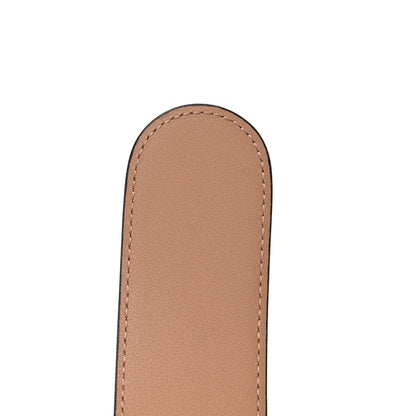 Gucci Azalea Calfskin Enamel Monochrome Double G 40mm Belt 90 36 Camelia 5 of 6