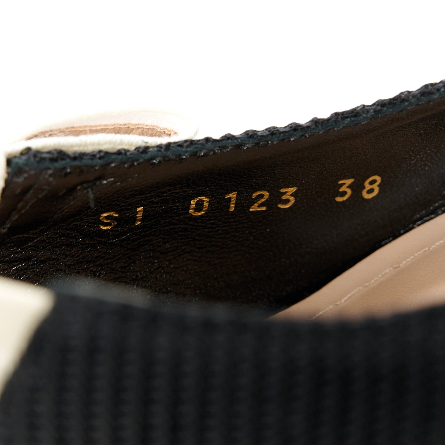 Christian Dior Technical Canvas Ribbon J Adior Slingback 65mm Pumps 38 Black 9 of 10