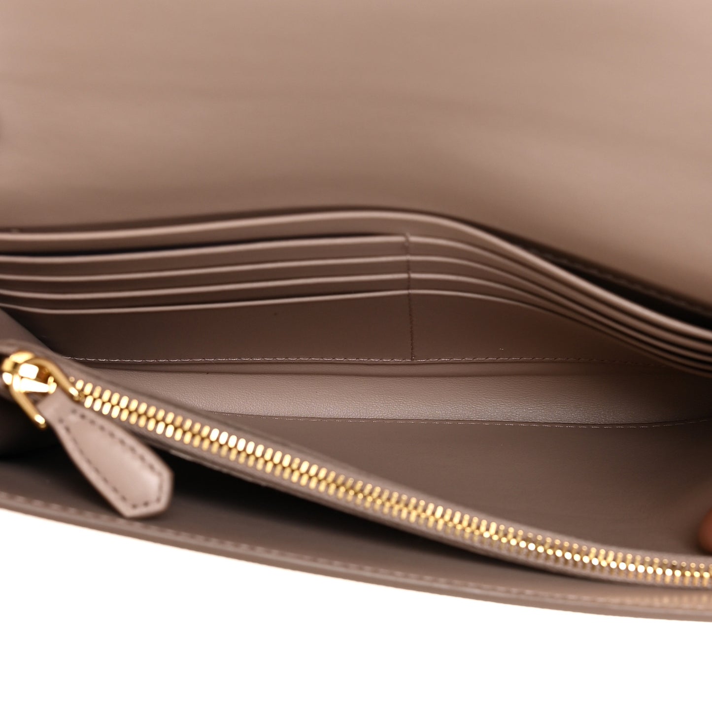 Saffiano Wallet With Shoulder Strap Cipria