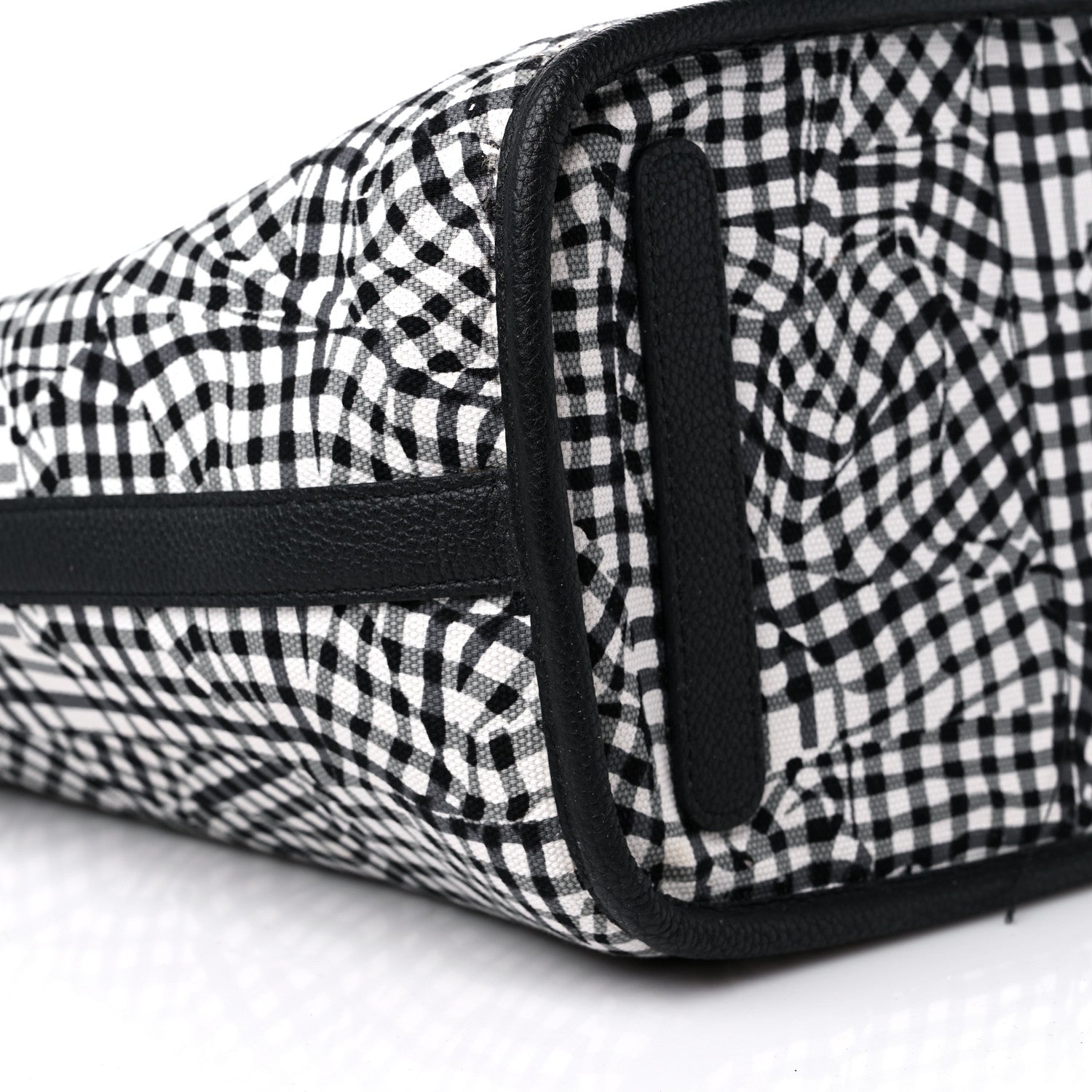 MCM Grained Calfskin Visetos Medium Liz Reversible Shopper Tote Black 14 of 16