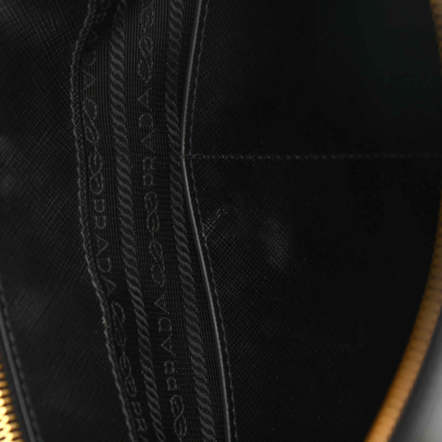 Prada Saffiano Medium Galleria Double Zip Tote Black 6 of 8