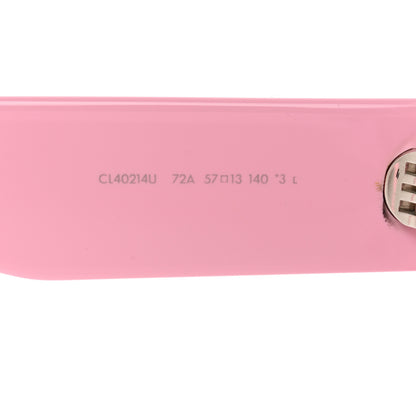 Celine Acetate Monochroms Square Sunglasses CL40214U Light Pink 5 of 6
